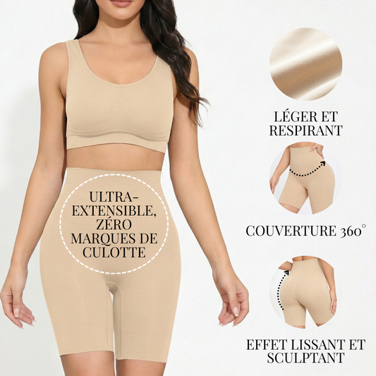 Shorty Lissant Seconde Peau - Zéro Frottement